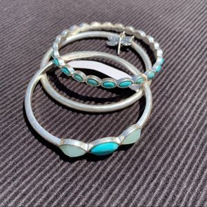 Lucky Brand bangle bracelet trio